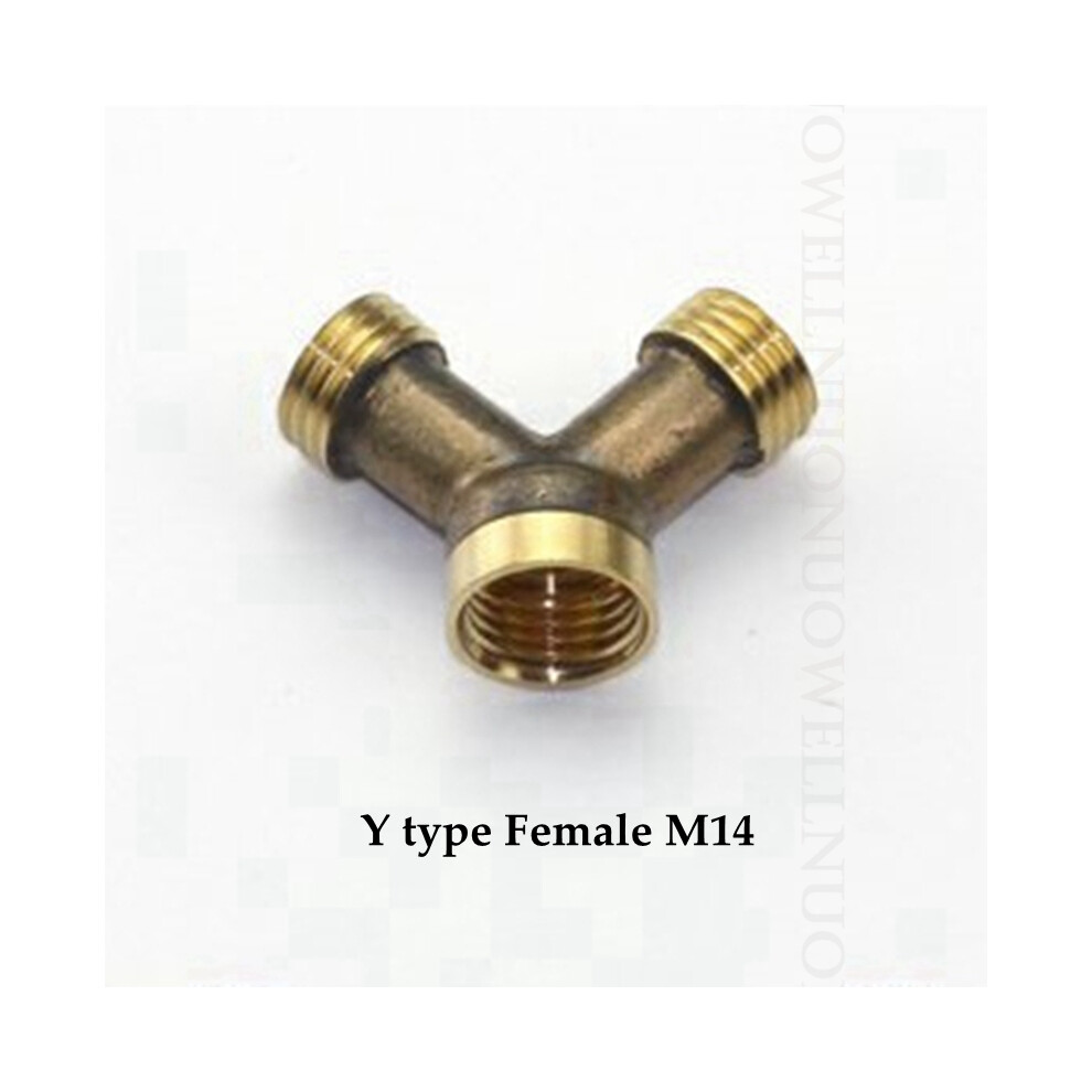 Maxpower (Y Connector) Sprayer Nozzle Gun Adapter Thread Connector Nozzle Fittings Garden Dedust,