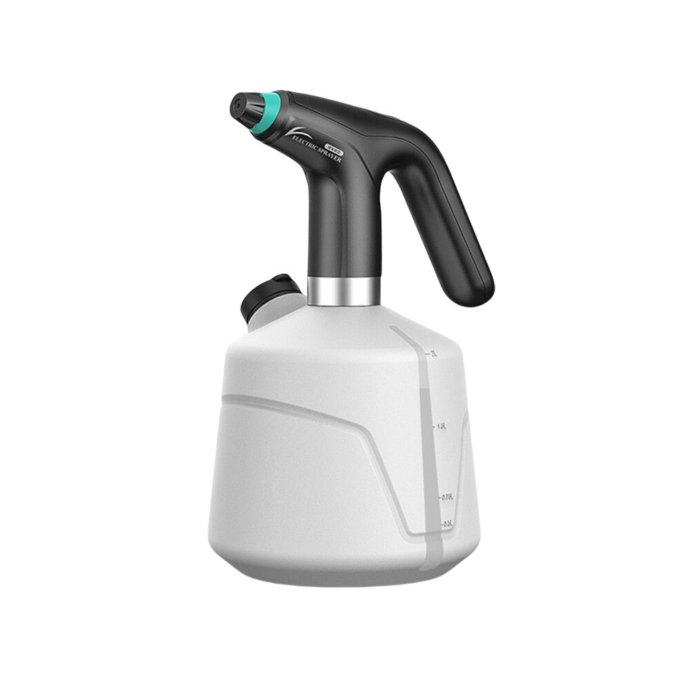 (New 2L Black White) Electric Spray Bottle Automatic Watering Can USB Electric Sprinkling Sprayers Watering Machine Plant Garden Tools
