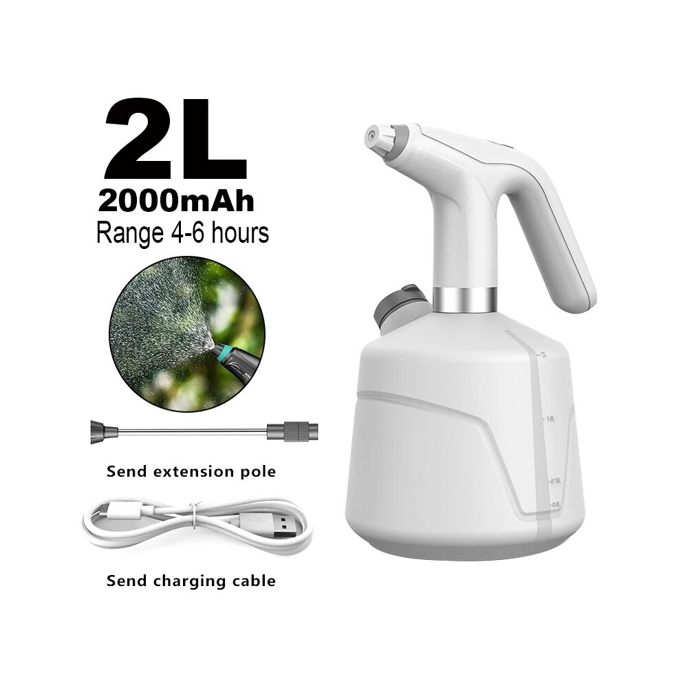 Maxpower (White) Agriculture Electric Sprayer Pesticide Garden Sprayer Watering Spray Disinfection Filling Sprayer Garden Irrigation Tools White