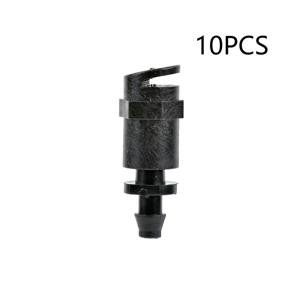 (A) Garden 180 Degrees Refraction Nozzle Misting Sprinkler Barbed Thread Connector Orchard Fruit Tree Lawn Watering Cooling