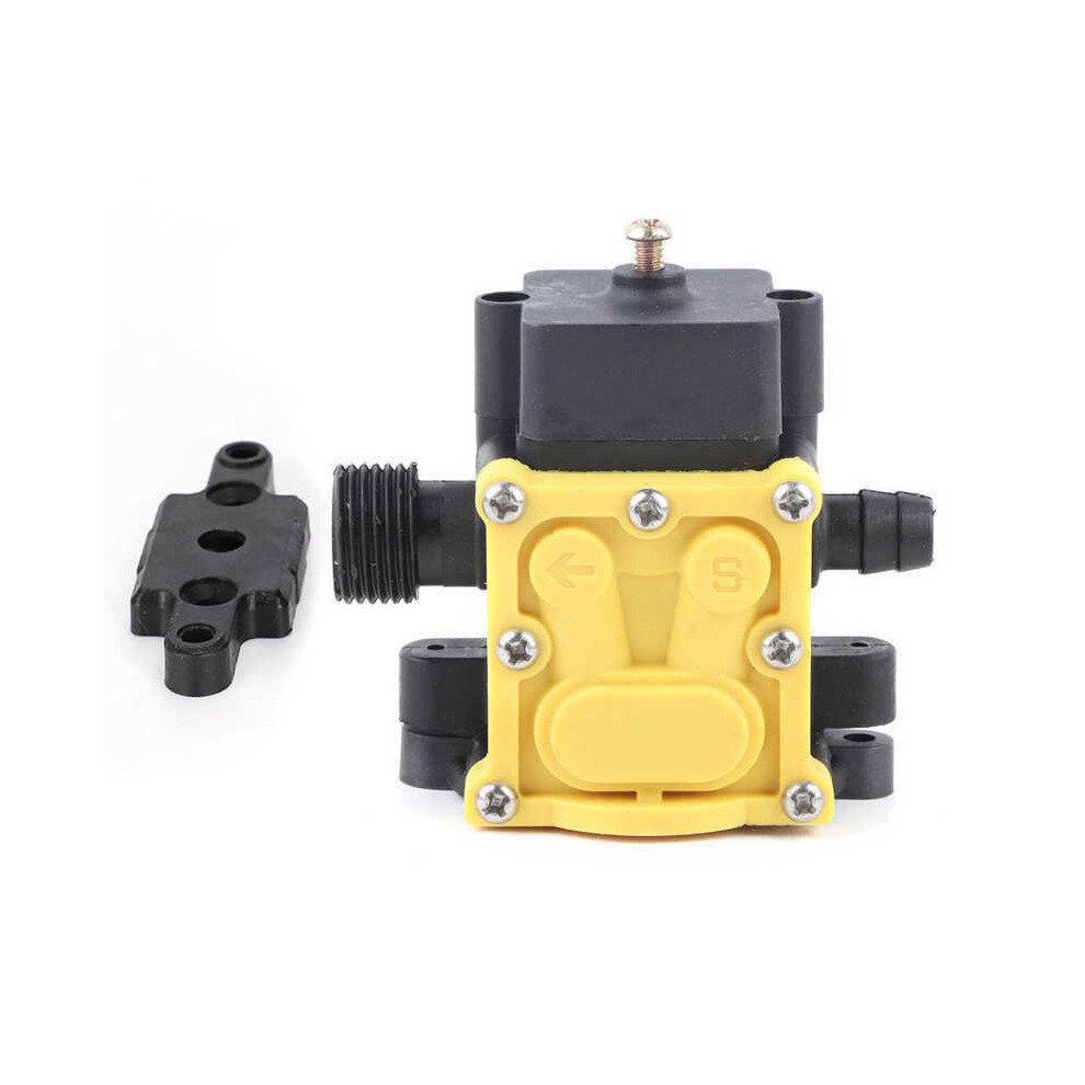 (Type C) 12V Diaphragm Pressure Pump Agriculture Garden Electric Sprayer Water Pump Accessories Single Thread Double Barbed without
