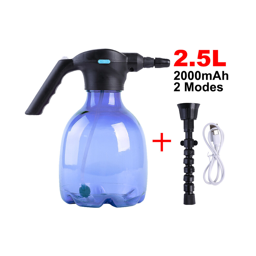 Maxpower ( 2.5L Nozzle) Electric Mist Spray Bottle Automatic Garden Watering Can Adjustable Water Sprayer Purple