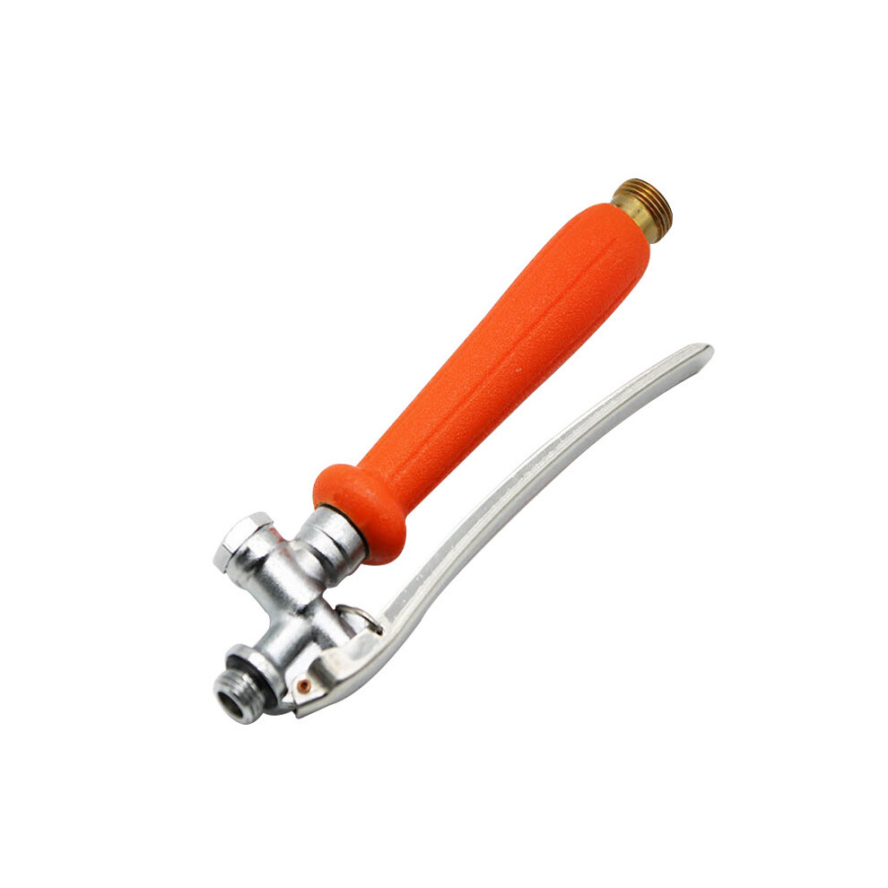 (metal) 3-In-1 Metal Sprayer Handle Trigger Press Switch Copper Connector For Electric Hand Sprayer Outdoor Garden Sprayer Accessories