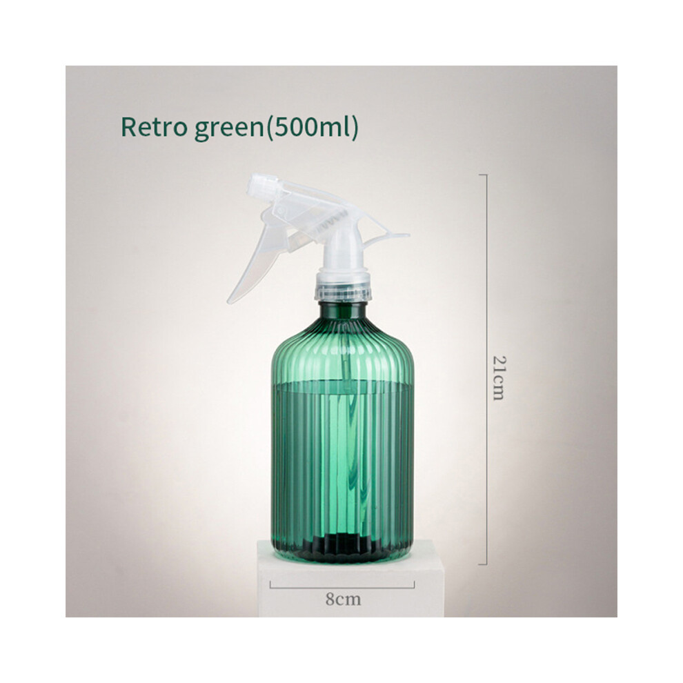 Maxpower (Retro Green) 500Ml Spray Bottle Watering Can Gardening Plant Flower Irrigation Mist Sprayer Household Disinfection Cleaning Hairdressing