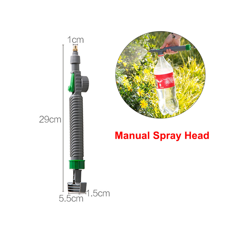 (Manual Spray Head) 5L Electric Sprayer Garden Automatic Pesticide Sprayer Spray Gun Rechargeable Plant Sprayer Bottle Sprinkler Watering Can