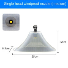 (Single Head-M) Agricultural Windproof Nozzle Power Fan-type Sprayer Nozzle Electric Pesticide Herbicide Spray Head Garden Irrigation Supplies