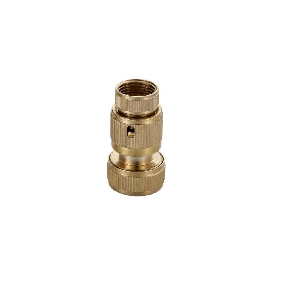 Maxpower (1) Brass Adjustable Spray Gun Hose Nozzle High Pressure Straight Copper Gun For Car Wash Watering Flower For Garden Hose