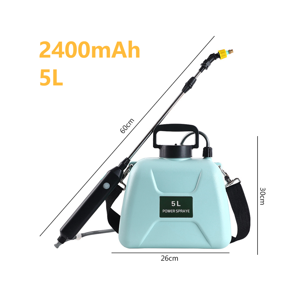 Maxpower (K Sprayer) 5L Electric Sprayer Rechargeable Automatic Atomization Plant Sprayer Gardening Irrigation Sprinkler Shoulder Type Watering