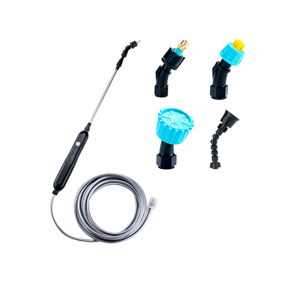 Maxpower (4 Nozzles 4 Meters) Usb Rechargeable Electric Garden Sprayer Electric Sprayer With Telescopic Handle Powerful Electric Sprayer Lawn Electric
