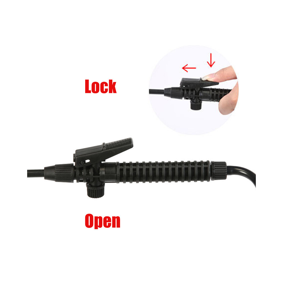 (Black) 3L/5L/8L Trigger Sprayer Handle Garden Weed Pest Control Sprayer Switch Head Agricultural Agricultural Watering Tool