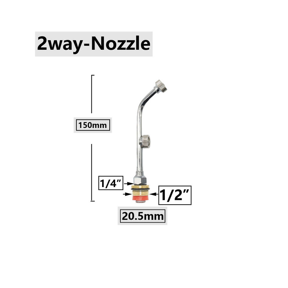 (E) 1~5 Heads M14 High Pressure Farm Garden Electric Sprayer Nozzle Sprinkler With 1/2 1/4" Thread Atomization Misting Spray
