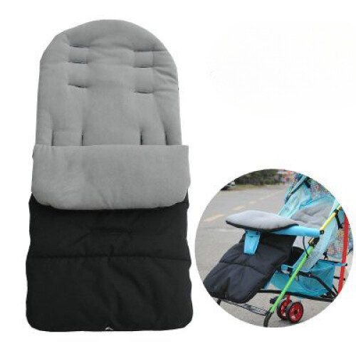 (Gris) universel poussette confortable orteils Buggy siège coussin chancelière couverture couverture