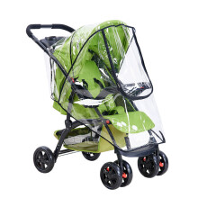 (noir) Housse de pluie imperméable universelle pour landau Accessoires de poussette pour bébé Bouclier
