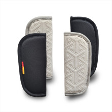 (2 ensembles) 2 pièces bébé enfant ceinture de sécurité de voiture poussette bandoulière couverture