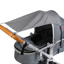 (Gris-1) bébé poussette pare-soleil pare-soleil chariot auvent couverture pour landaus poussette accessoires