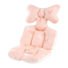 (F) coussin de siège de poussette pour bébé, coussin de siège de voiture en coton, tapis de matelas