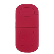 (Rouge) Coussin de siège de poussette pour bébé Poussette pour enfants Chariot de voiture Chaise haute