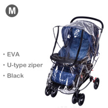 (EVA-U open-M)EVA bébé poussette accessoires imperméable à l'eau couverture de pluie Transparent vent