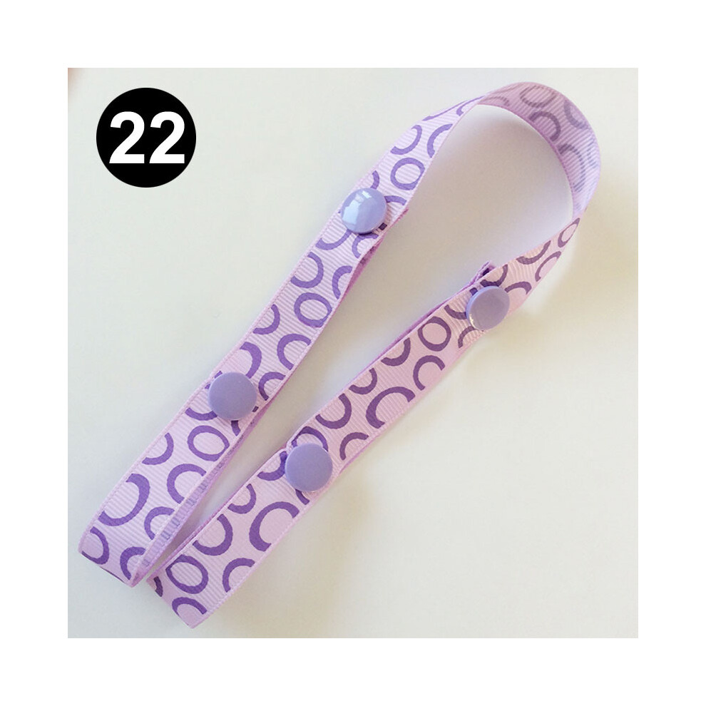 (22) support de sangle pour jouets, ceinture de liaison fixe, jouet pour bébé, cintre Anti-chute, lanière