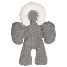 (Coussin gris) Tapis de coussin imperméables pour poussette de bébé Accessoires de siège de voiture