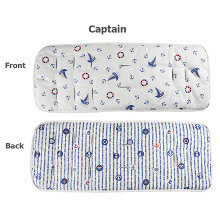 (Capitaine) Tapis de coussin imperméables pour poussette de bébé Accessoires de siège de voiture Ceinture