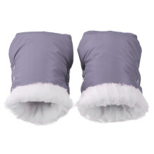 (GRIS) bébé Buggy pochette chariot Muff gant imperméable bébé chariot polaire mitaines hiver chaud poussette