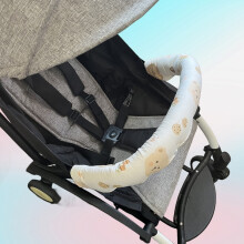 (Couverture d'accoudoir d'ours) Housse de protection universelle pour accoudoir de poussette de bébé
