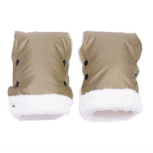 (Camel) 1 paire de gants de poussette chauds d'hiver, mitaine de chaise de poussée pour nouveau-né,