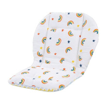 (B) bébé poussette tapis siège matelas coussin enfants chariot coton coussin de siège landau doublure