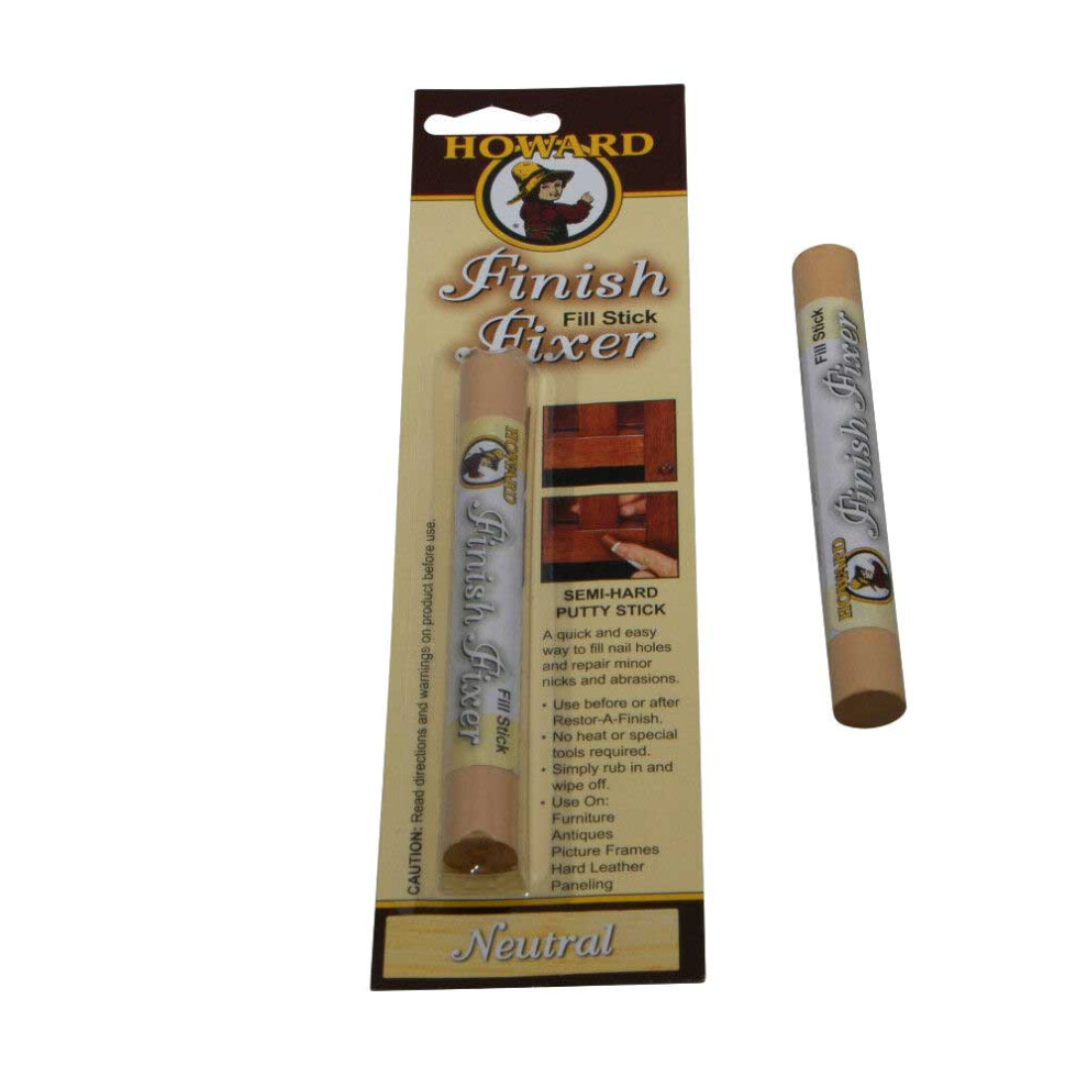 (Neutral) Finish Fixer Putty Stick Furniture Scratch Repair 088682010012