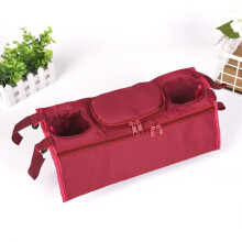 (rouge) Accessoires de poussette pour bébé Organisateur de landau pour bébé Porte-gobelet de bouteille