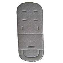 (Gris) Coussin de siège de poussette pour bébé Poussette pour enfants Chariot de voiture Chaise haute