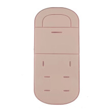 (Beige) coussin d'impression de dessin animé bébé coussin de voiture doux respirant bébé poussette accessoires