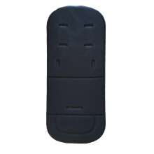 (Noir) coussin d'impression de dessin animé bébé coussin de voiture doux respirant bébé poussette accessoires