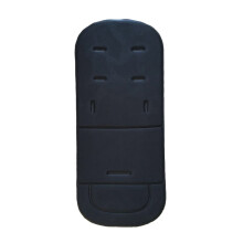 (Noir) Coussin de siège de poussette pour bébé Poussette pour enfants Chariot de voiture Chaise haute
