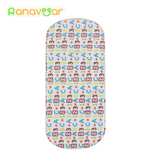 (Lettres) nouveau coussin de poussette confortable pour bébé quatre saisons coussin de siège souple