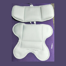 (Coussin blanc) Accessoires de poussette de siège de voiture Housse de pluie Housse de parasol Coussin