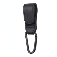 (1pc noir) 1pcs PU cuir bébé sac poussette crochet rotatif chariot organisateur landau crochet landau