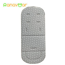 (Étoiles grises) Fation confortable bébé poussette Pad quatre saisons général doux siège coussin enfant