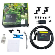 (Boîte de couleur de prise UE) Système de pulvérisation intelligent pour reptiles Brumisateur Humidificateur