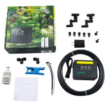 (Boîte de couleur de prise américaine) Système de pulvérisation intelligent pour reptiles Brumisateur