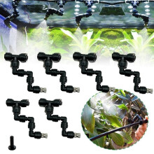 (6 pièces) buse de pulvérisation d'arrosage 360 degrés arroseurs Terrarium brumisation tête de pulvérisation