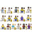 16pcs World Cup Minifigure Kid Toy Gift 1