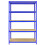 Ράφια αποθήκευσης Monster Racking T-Rax Strong, μπλε, πλάτος 120 cm, βάθος 45 cm 2