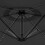 Grijs 3m LED Zweefparasol met Voet 3