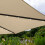 Beige 3m LED Zweefparasol met Voet 4