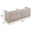 Armadio per camper a pensile per camper – 100cm x 35cm x 35cm 8
