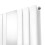 Flat speilradiator - 1800 mm x 565 mm - hvit 3