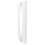 Flat speilradiator - 1800 mm x 565 mm - hvit 1