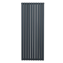 Radiador De Columna Ovalada Vertical Gris Antracita 160cm x 60cm